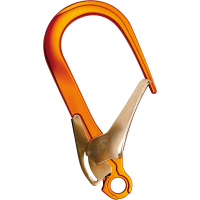 Skylotec FS 110 Alu Einhandbed.Big Rebar Snap Hook Al, mit Auge, 25 kN