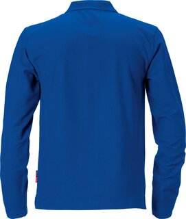 Fristads Kansas Match Polo- Shirt, langarm 530 Knigsblau L