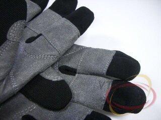 GILL VOLLFinger Arbeitshandschuh schwarz / grau vers. Größen