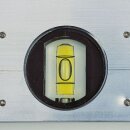 Triuso Richtlatte 2,0m mit 2 Libellen und 2 Handgriffen - Speditionsversand