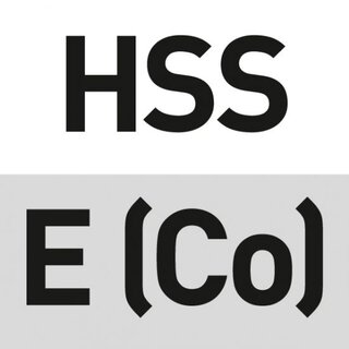 Triuso Edelstahlbohrer, HSSCo, 7,0mm Cobaltlegierung