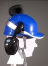 Venitex Baseball Helm mit Kinnriemen und Gehrschutz Blau