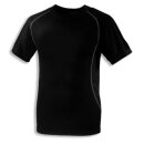 Uvex Kurzarmshirt 192/schwarz BW/PES