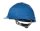 DeltaPlus Quartz IV Bauhelm nach EN397 blau mit Lüftung und Drehverschluss