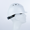 DeltaPlus Quartz IV Bauhelm nach EN397 gelb mit Lüftung und Drehverschluss