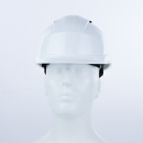 DeltaPlus Quartz IV Bauhelm nach EN397 gelb mit Lüftung und Drehverschluss