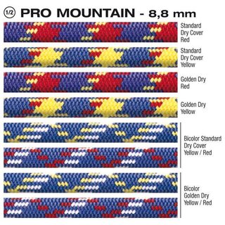 BEAL PRO Mountain verschiedene Ausfhrungen dynamisches Seil