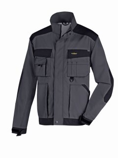teXXor Bundjacke grau/schwarz T/C Canvas, 270gr. mit Cordura Besatz verschiedene Größen