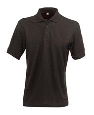 Fristads Polo-Shirt Herren schwarz ohne Brusttasche Gr. XXL