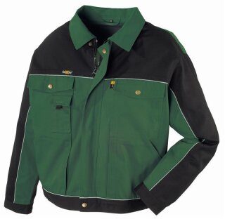 teXXor Bundjacke, grün/schwarz T/C Canvas, 320gr. mit Cordura Besatz verschiedene Größen