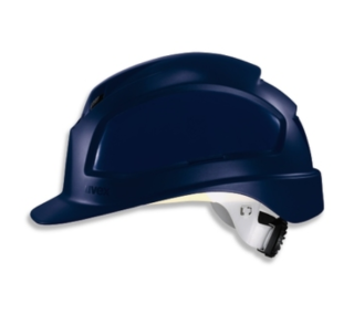 Uvex Pheos B-WR Schutzhelm mit Drehradsystem blau