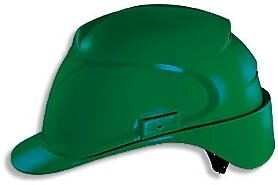 Uvex airwing B-WR Bauhelm mit Drehradsystem für Kopfweite Grün