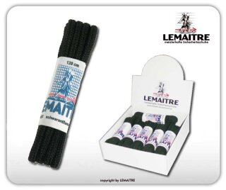 LeMaitre, Nomex-Rundsenkel, Schwarz, 90 cm
