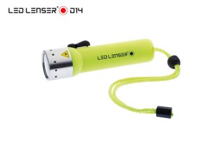 Led Lenser D14, neon Taschenlampe mit Laser-Gravur inklusive