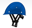 Voss Maststeigerhelm - Schutzhelm EN397 angelehnt an EN 12492 Signalblau / RAL5005