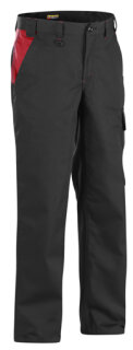 Blakläder Bundhose Industrie Schwarz/Rot Größe C52