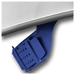 Blaue Innenausstattung mit Pin-Lock/Steckverschluss